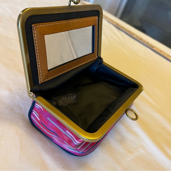 Fossil Passport Wallet & Lipstick Case with Mirror - Picture 3 of 5